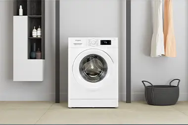 High-efficiency washer and dryer set for improved laundry care and energy savings