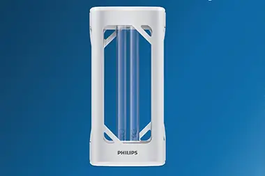 Philips UVC disinfection solutions including UVC lamps and devices for effective germ and virus removal