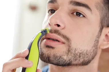 Philips male grooming and personal care products including electric shavers, trimmers, and grooming kits in UAE