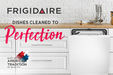 Frigidaire Dishwashers providing thorough cleaning and reliable performance.