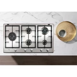 Whirlpool Gas Hob 5 Gas Burners - GMA 9522IX-1