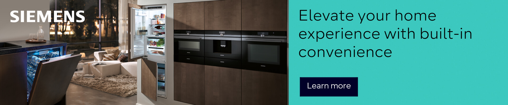 Siemens Built-in Appliances for modern kitchen solutions in the UAE.