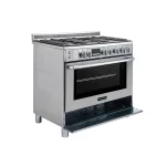 Frigidaire Cooker 90x60 cm, Stainless Steel - FNGN90JGBS