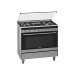 IQ100, Gas Range Cooker, Stainless steel - HG73G6357M