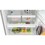 IQ300 Free-standing Fridge-freezer With Freezer At Bottom 186 X 70 Cm Inox-look - KG55NVL21M