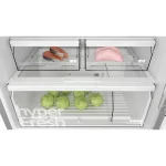 IQ300, Free-standing Fridge-freezer With Freezer At Top, 186 X 75 Cm, Inox-easyclean - KD76NXI30M