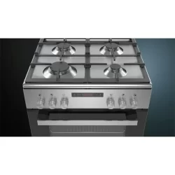 IQ300, Freestanding Dual Fuel Cooker, Stainless Steel - HX8P3AE50M