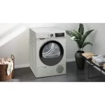 IQ300 Heat Pump Tumble Dryer, 9 Kg, Silver Inox - WQ41G20XGC