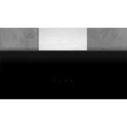 IQ300, Wall-mounted Cooker Hood, 90 CM, Clear Glass Black Printed - LC96KAJ60M