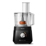 Philips Food Processor 750W, Black - HR7302-90