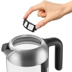 Philips Series 5000 Glass Kettle 1.7l, Black & Silver - HD9339/81