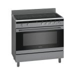 Siemens Electric Range Cooker, Stainless steel - HK9K9V850M