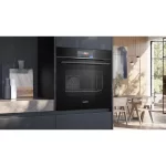 Siemens IQ700, Built-in Oven, 60 x 60 cm, Black - HB778GNB1M