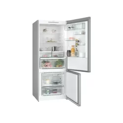 iQ500, Free-Standing Fridge-Freezer With Freezer At Bottom, 186 X 86 Cm, Inox-easyclean - KG76NVI30M