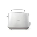 Philips Daily Collection HD2581/01 2-Slice Toaster with adjustable browning and compact design.