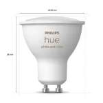 PHILIPS HUE GU10 Smart Spotlight (2-Pack) - 929001953112