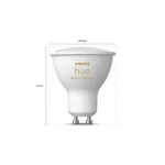 PHILIPS HUE GU10 Smart Spotlight (2-Pack) - 929001953310