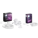 PHILIPS HUE Lightstrip Plus BaseKit 2M + 1M Extension Bundle Pack White - 912909959401