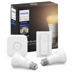 Philips Hue White Ambiance LED Smart Bulb , Starter Kit - 929002216912