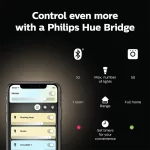 Philips Hue White Ambiance LED Smart Bulb , Starter Kit - 929002216912