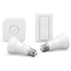 Philips Hue White Ambiance LED Smart Bulb , Starter Kit - 929002216912