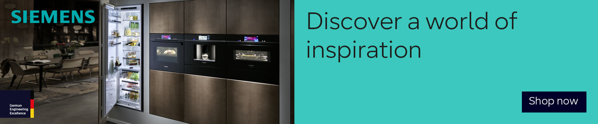 Siemens Appliances offering innovative solutions for modern homes.