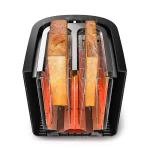 Philips 5000 Series Toaster HD2650/31 with a sleek, modern design, featuring wide slots and easy-to-use controls, set on a kitchen countertop.