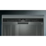 Siemens IQ300 Free Standing Dishwasher 60CM Brushed Black Steel Anti Fingerprint - SN23HC65MM-7