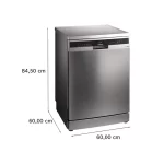 Siemens IQ300 Free Standing Dishwasher 60CM Brushed Steel Anti Fingerprint - SN23HI65MM-7