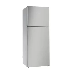 Siemens IQ300 Free Standing Fridge Freezer With Freezer at Top 186x70CM, Inox-look - KD55NNL20M