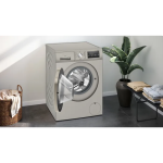 Siemens IQ300 Washing Machine Front Loader 8kg, Silver Inox - WM14U28XGC