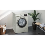 Siemens IQ300 Washing Machine Front Loader 8kg, Silver Inox - WM14U28XGC