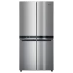 Whirlpool Side By Side American Fridge: Inox Color - WQ9B2LGEX