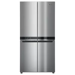 Whirlpool Side By Side American Fridge: Inox Color - WQ9B2LGEX