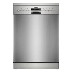 Siemens iQ100, Free Standing Dishwasher, 60CM, Brushed Steel Anti-Fingerprint - SN216I00AM