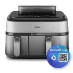 Philips NA555/09 - 5000 Series Dual Basket Airfryer-3