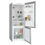 Siemens KG55NVLE0M - iQ300 Free-standing Fridge-freezer With Freezer At bottom 186 x 70CM Inox-look, Total noFrost-1