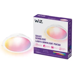 WiZ 929004665617 - Wi-Fi Recessed Colour Downlight RGB