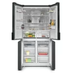 Siemens KF96NAXEAG - iQ300 French Door Bottom Freezer, Multi Door 183 x 90.5CM Brushed Black Steel AntiFingerprint-1