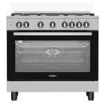 Whirlpool WR90GGF23125XME - 90 X 60 Full Gas, Cast Iron Grids, 106lt, Fan Oven- Egypt