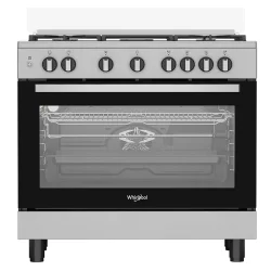 Whirlpool WR90GGF23125XME - 90 X 60 Full Gas, Cast Iron Grids, 106lt, Fan Oven- Egypt