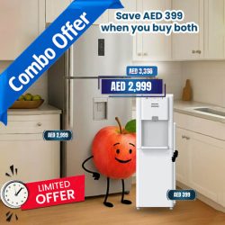 Whirlpool 575L Inox Refrigerator (W84TE71XAQUAEX) + Philips Water Dispenser White (ADD4952WH) – Combo Offer