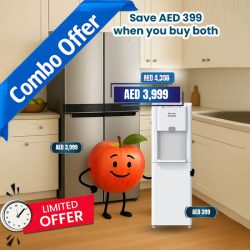 Whirlpool 595L French Door Refrigerator Stainless Steel (WQ9B2LGEX) + Philips Top Loading Water Dispenser White (ADD4952WH-56) – Combo Offer