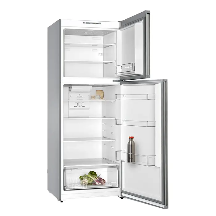 Siemens KD55NNLE0M - iQ300, Free-standing Fridge-freezer With Freezer At Top, 186x70CM-1