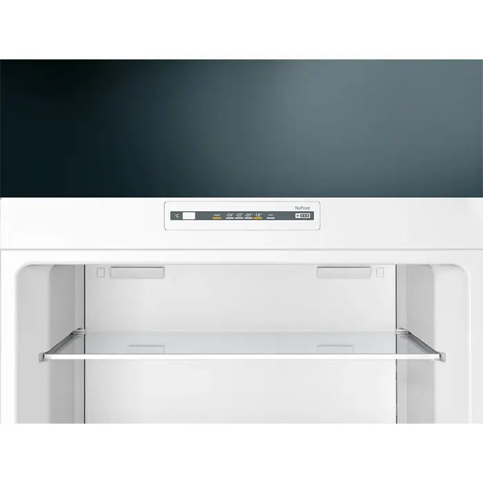 Siemens KD55NNLE0M - iQ300, Free-standing Fridge-freezer With Freezer At Top, 186x70CM-3