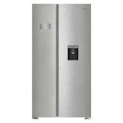 Whirlpool WSBF916634XME - Side by Side Refrigerator 554 Ltrs, Pearl Steel