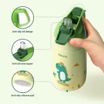 PHILIPS AWP2652BL/56 - Straw Thermos Water Bottle For Kids, Blue 350ML-2