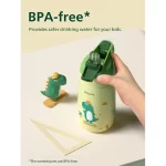 PHILIPS AWP2652BL/56 - Straw Thermos Water Bottle For Kids, Blue 350ML-4