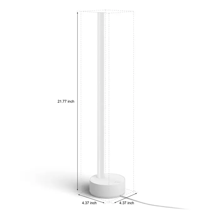 Philips Hue 915005986901 - White and Color Ambiance Signe Gradient Table Lamp -3