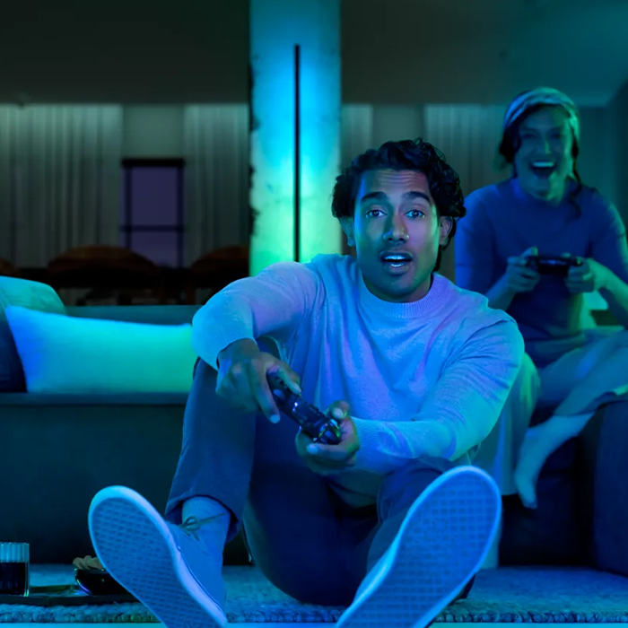 Philips Hue 915005987801 - White and Colour Ambiance Signe Gradient Floor Lamp, Black-8